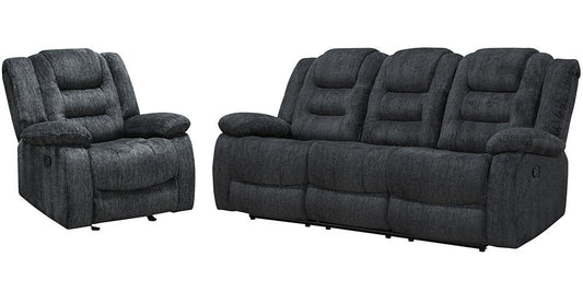 Parker House - Bolton - Misty Storm Manual Glider Reclining Sofa and Recliner - MBOL-31-MISS veiw 1