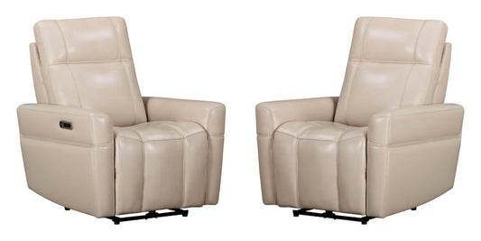 Parker Living - Bradford - Steamboat Quartz Power Zero Gravity Recliner P2 (Set of 2) - MBRA#812PHZ-2-STQZ view 1