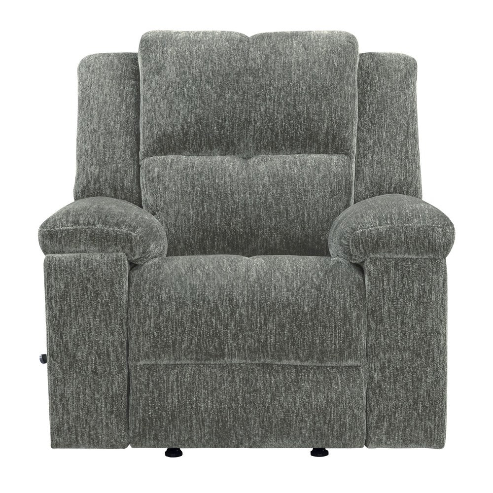 Parker Living - Bronco - Plush Charcoal Manual Rocker Recliner - MBRC-812R-PLCH view 2