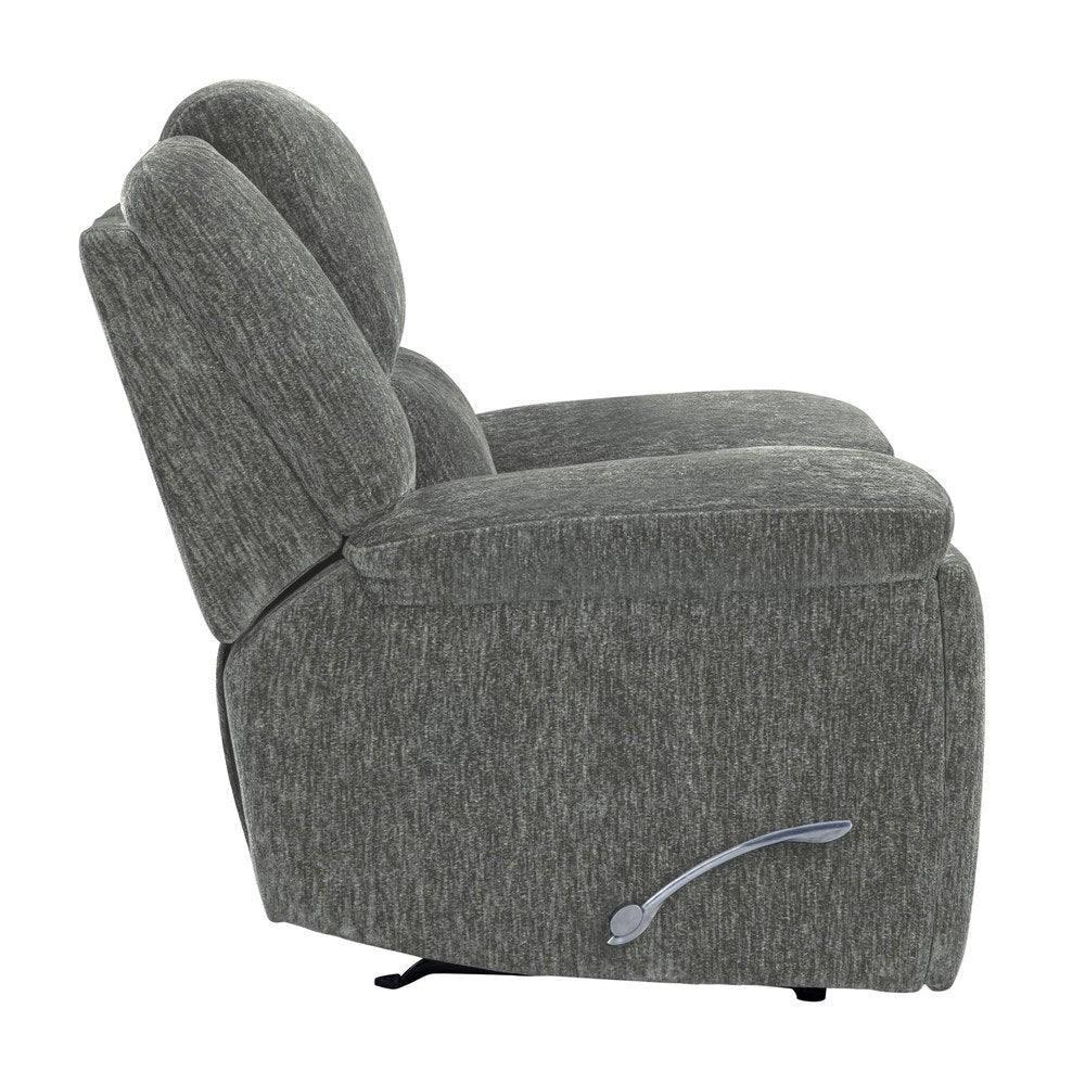 Parker Living - Bronco - Plush Charcoal Manual Rocker Recliner (Set of 2) - MBRC-KIT-812R-2-PLCH view 4