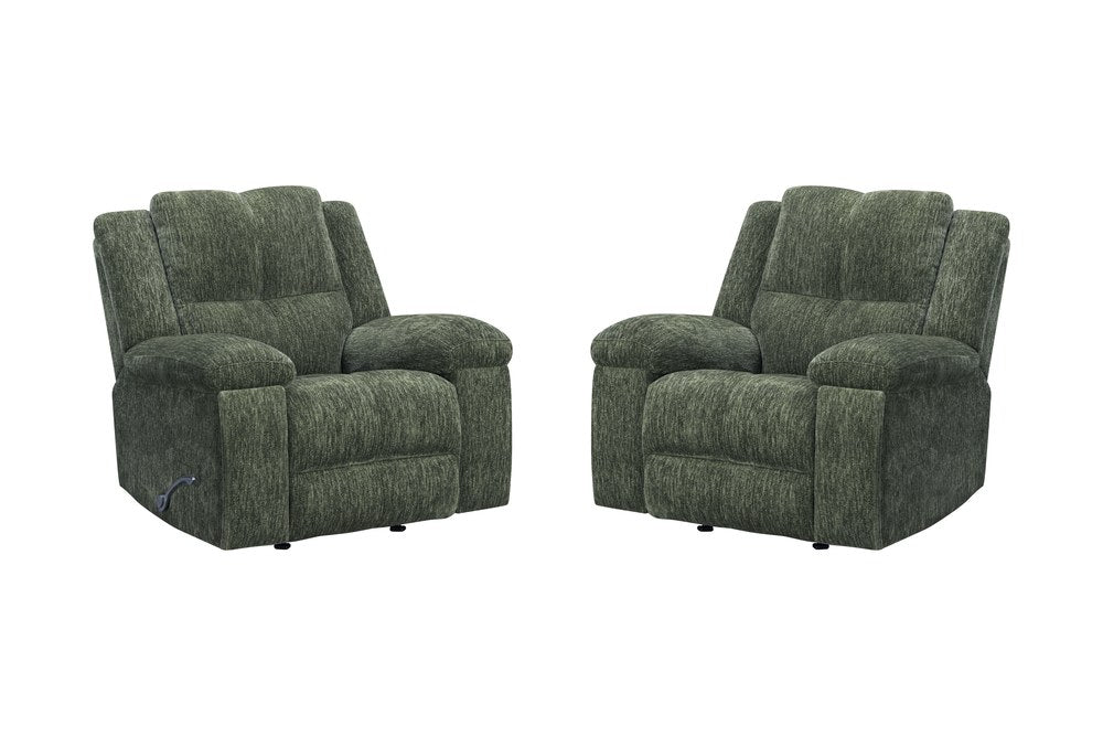 Parker Living - Bronco - Plush Forest Manual Rocker Recliner (Set of 2) - MBRC-KIT-812R-2-PLFR view 1