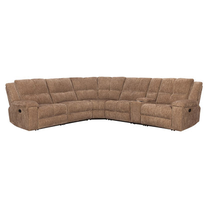 Parker Living - Bronco - Plush Tobacco 6 Piece Modular Manual Reclining Sectional - MBRC-KIT-6A-PLTB view 1