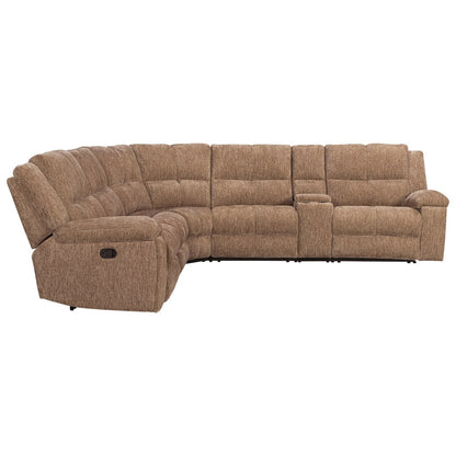 Parker Living - Bronco - Plush Tobacco 6 Piece Modular Manual Reclining Sectional - MBRC-KIT-6A-PLTB view 4