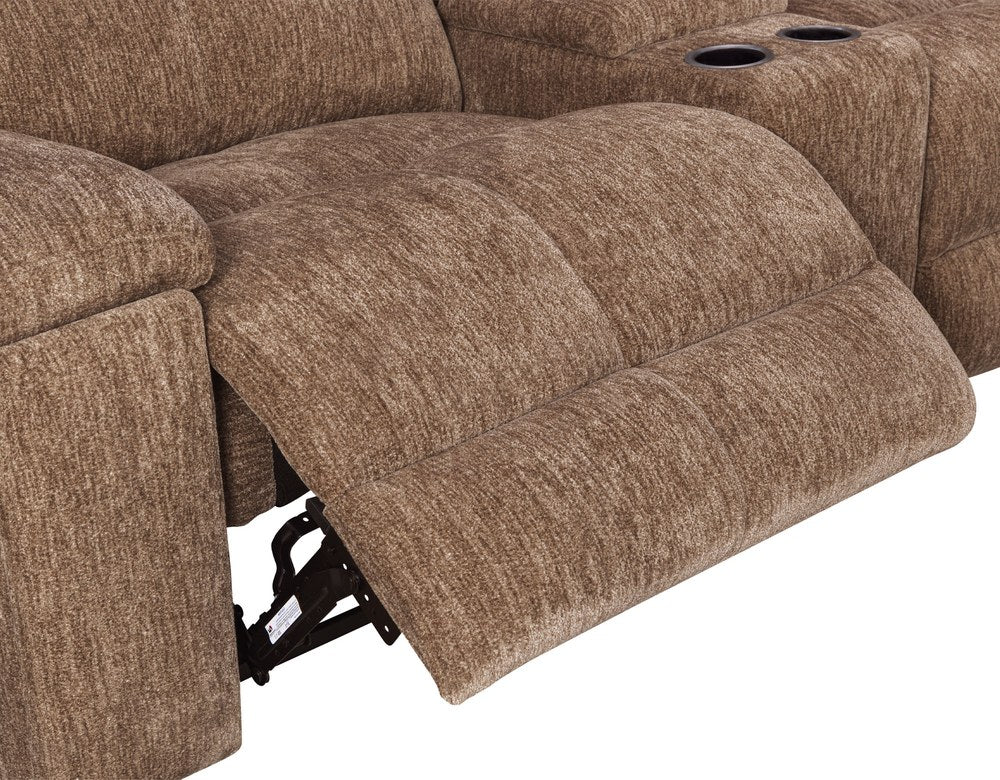 Parker Living - Bronco - Plush Tobacco 7 Piece Modular Zero Gravity Power Reclining Sectional with Power Adjustable Headrests - MBRC-KIT-7A-P2Z-PLTB view 7