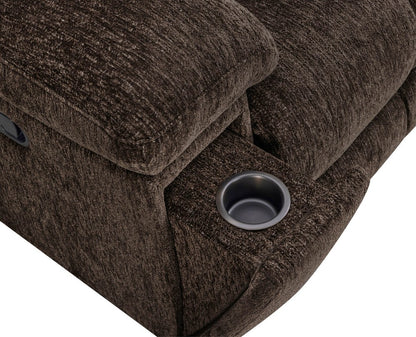 Parker Living - Bronco - Plush Umber 7 Piece Modular Manual Reclining Sectional - MBRC-KIT-7A-PLUB view 7