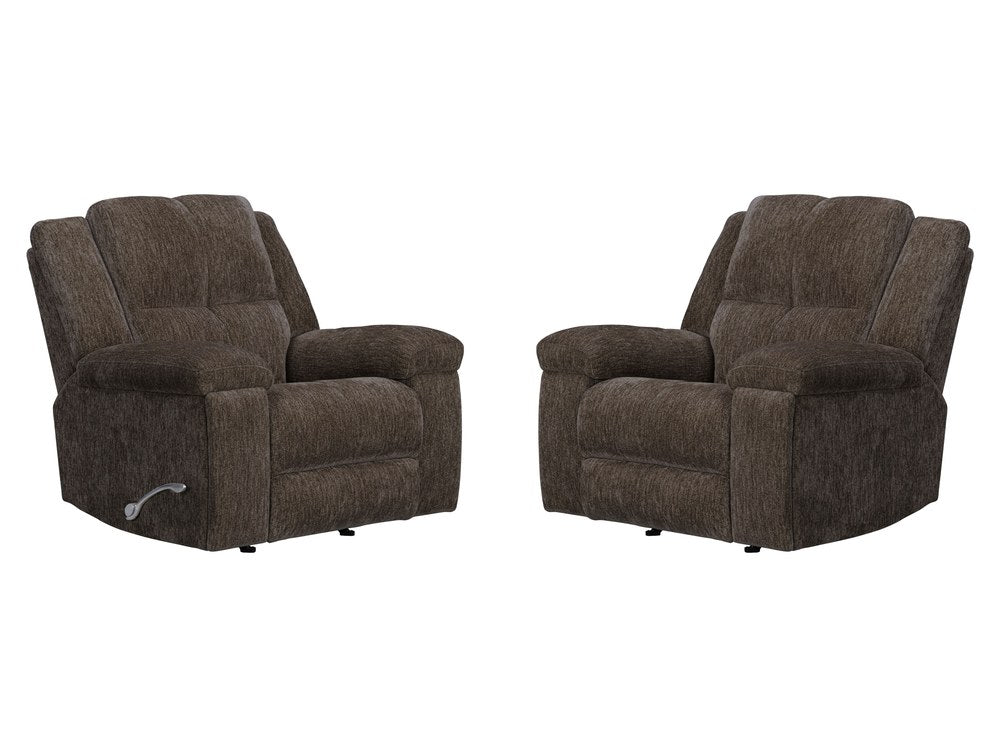Parker Living - Bronco - Plush Umber Manual Rocker Recliner (Set of 2) - MBRC-KIT-812R-2-PLUB view 1