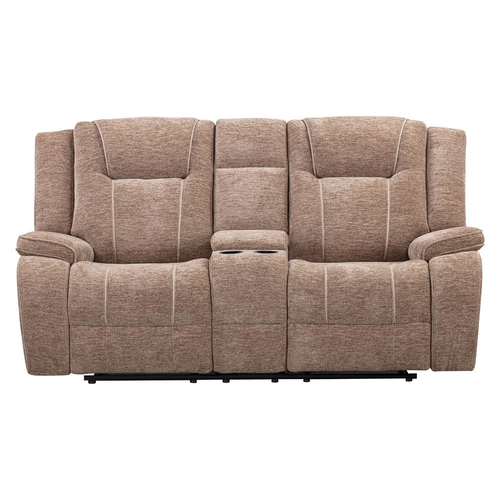 Parker Living - Bruno - Plush Tobacco Manual Console Loveseat - MBRU-822C-PLTB view 6