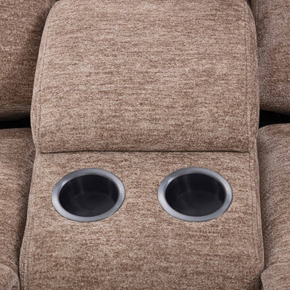 Parker Living - Bruno - Plush Tobacco Manual Console Loveseat - MBRU-822C-PLTB view 11