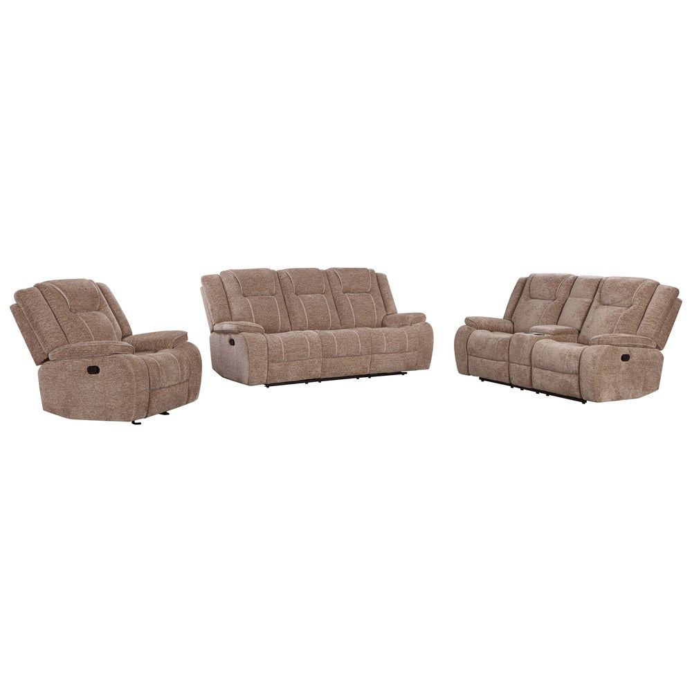 Parker Living - Bruno - Plush Tobacco Manual Console Loveseat - MBRU-822C-PLTB view 13