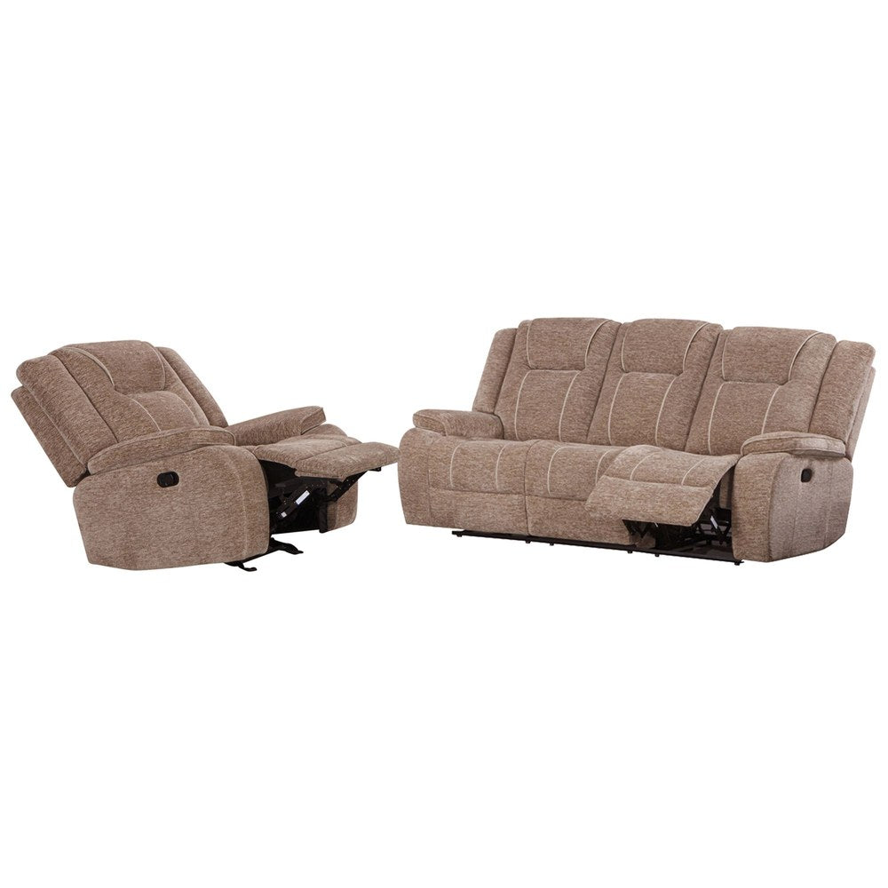 Parker Living - Bruno - Plush Tobacco Manual Glider Recliner - MBRU-812G-PLTB view 13