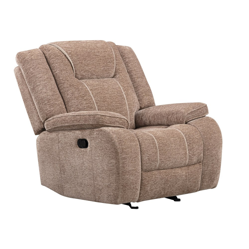 Parker Living - Bruno - Plush Tobacco Manual Glider Recliner (Set of 2) - MBRU-812G-2-PLTB view 2