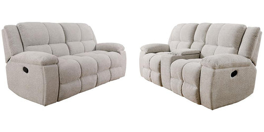 Parker House - Buster - Opal Taupe Manual Reclining Sofa and Loveseat - MBUS-32-OPTA veiw 1