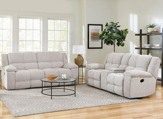 Parker House - Buster - Opal Taupe Manual Reclining Sofa and Loveseat - MBUS-32-OPTA veiw 2