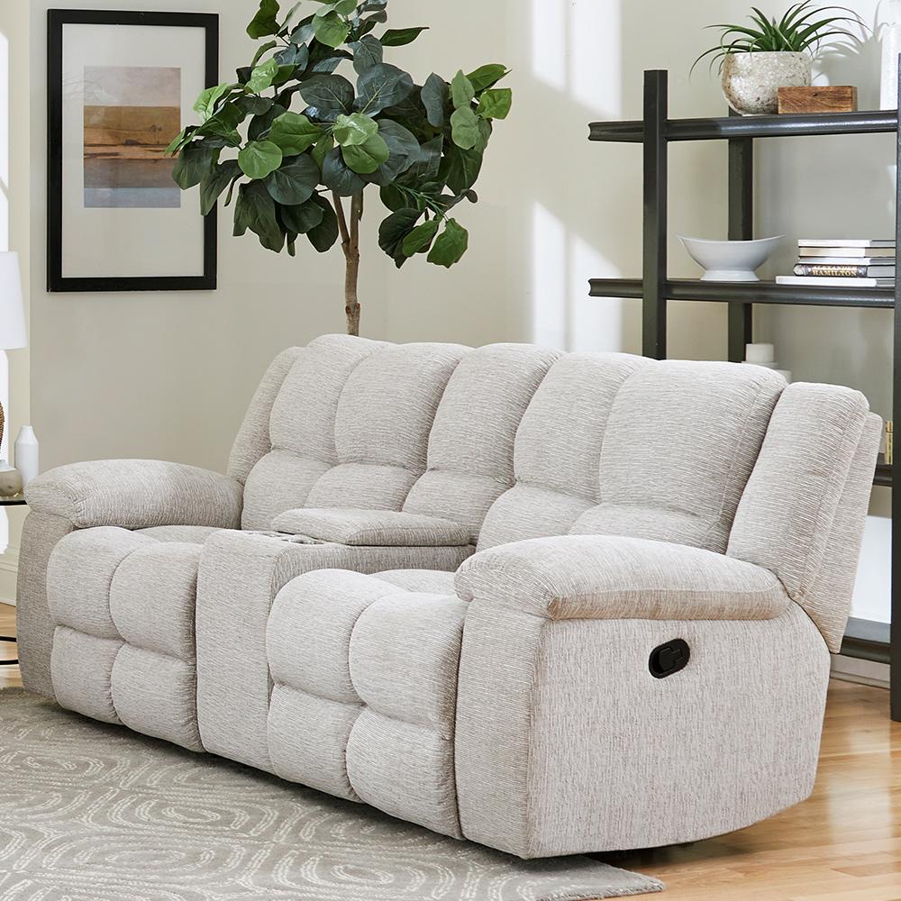 Parker House - Buster - Opal Taupe Manual Reclining Sofa and Loveseat - MBUS-32-OPTA veiw 4