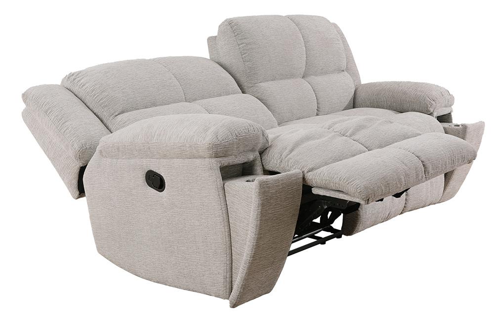 Parker House - Buster - Opal Taupe Manual Reclining Sofa and Recliner - MBUS-31-OPTA veiw 6
