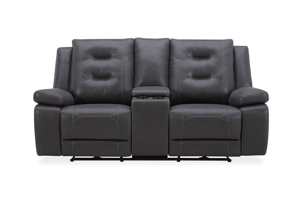 Parker House - Caldwell - Tahoe Charcoal Power Reclining Sofa and Loveseat - MCAL-32PH-TACH veiw 8