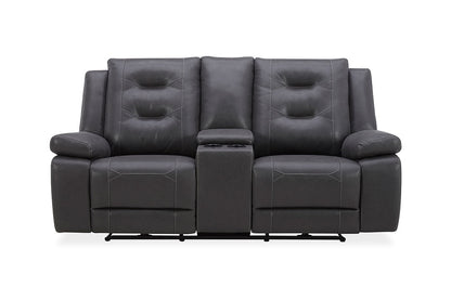 Parker House - Caldwell - Tahoe Charcoal Power Reclining Sofa and Loveseat - MCAL-32PH-TACH veiw 8