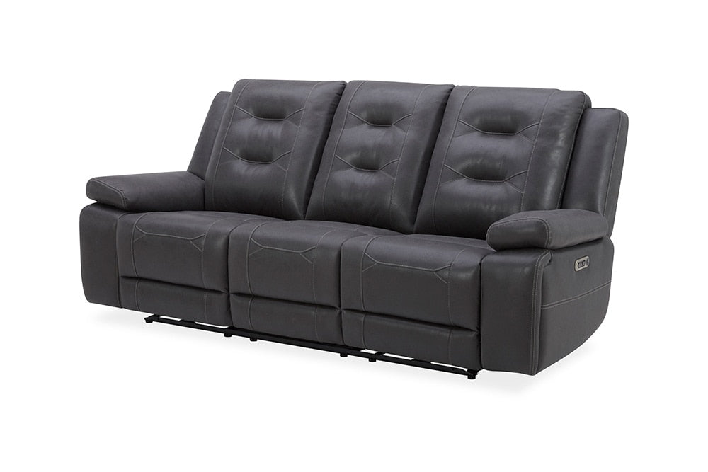 Parker House - Caldwell - Tahoe Charcoal Power Reclining Sofa and Recliner - MCAL-31PH-TACH veiw 2