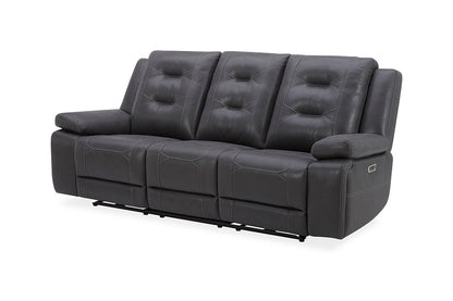 Parker House - Caldwell - Tahoe Charcoal Power Reclining Sofa and Recliner - MCAL-31PH-TACH veiw 2
