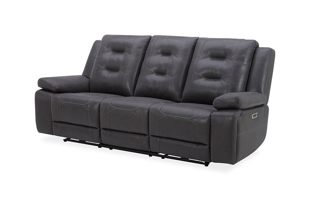 Parker House - Caldwell - Tahoe Charcoal Power Reclining Sofa and Two Recliners - MCAL-311PH-TACH veiw 2