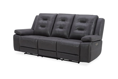 Parker House - Caldwell - Tahoe Charcoal Power Reclining Sofa and Two Recliners - MCAL-311PH-TACH veiw 2