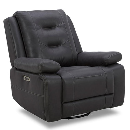 Parker House - Caldwell - Tahoe Charcoal Power Reclining Sofa and Two Recliners - MCAL-311PH-TACH veiw 7