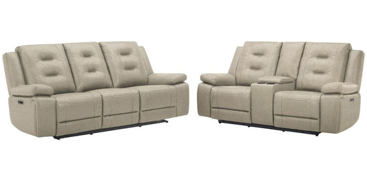 Parker Living - Caldwell - Tahoe Fog Power Reclining Sofa and Loveseat - MCAL-32PH-TAFG veiw 1