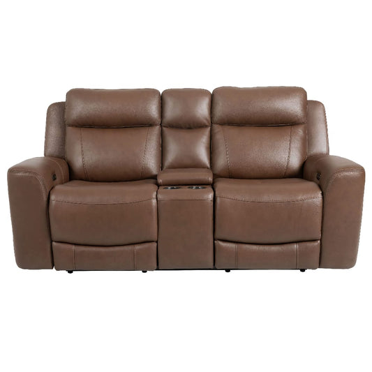 Parker Living - Calgary - Autumn Umber Power Reclining Console Loveseat P2 - MCGR#822CPH-ATUB view 1
