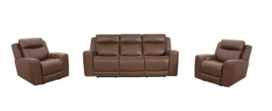 Parker Living - Calgary - Autumn Umber Power Reclining Sofa and 2 Recliners - MCGR-311PH-ATUB view 1
