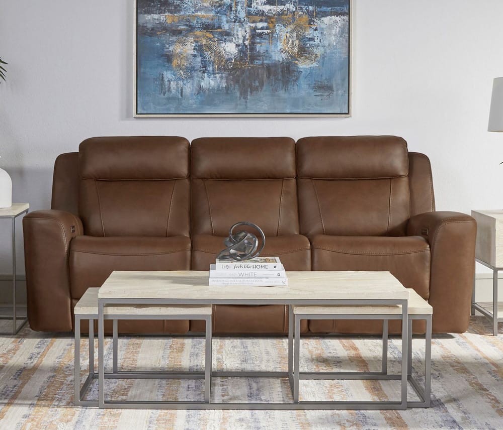 Parker Living - Calgary - Autumn Umber Power Reclining Sofa and Loveseat - MCGR-32PH-ATUB view 6