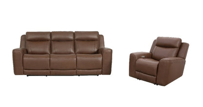 Parker Living - Calgary - Autumn Umber Power Reclining Sofa and Recliner - MCGR-31PH-ATUB view 1
