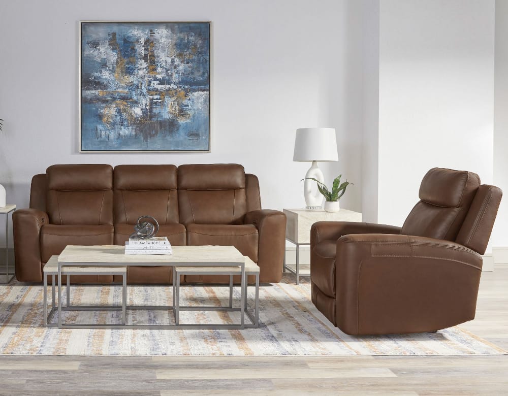 Parker Living - Calgary - Autumn Umber Power Reclining Sofa and Recliner - MCGR-31PH-ATUB view 4