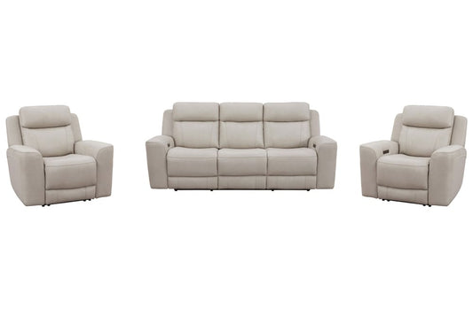 Parker Living - Calgary - Stone Power Reclining Sofa and 2 Recliners - MCGR-311PH-STNE view 1