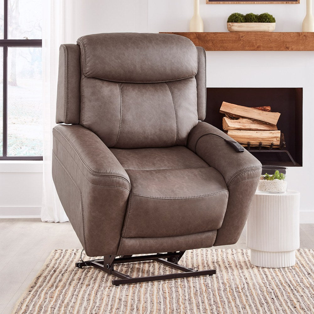 Parker Living - Callahan - Sydney Brunette Power Lift Recliner with Heat and Massage - MCLH-812LIFTP4-SYBR view 11