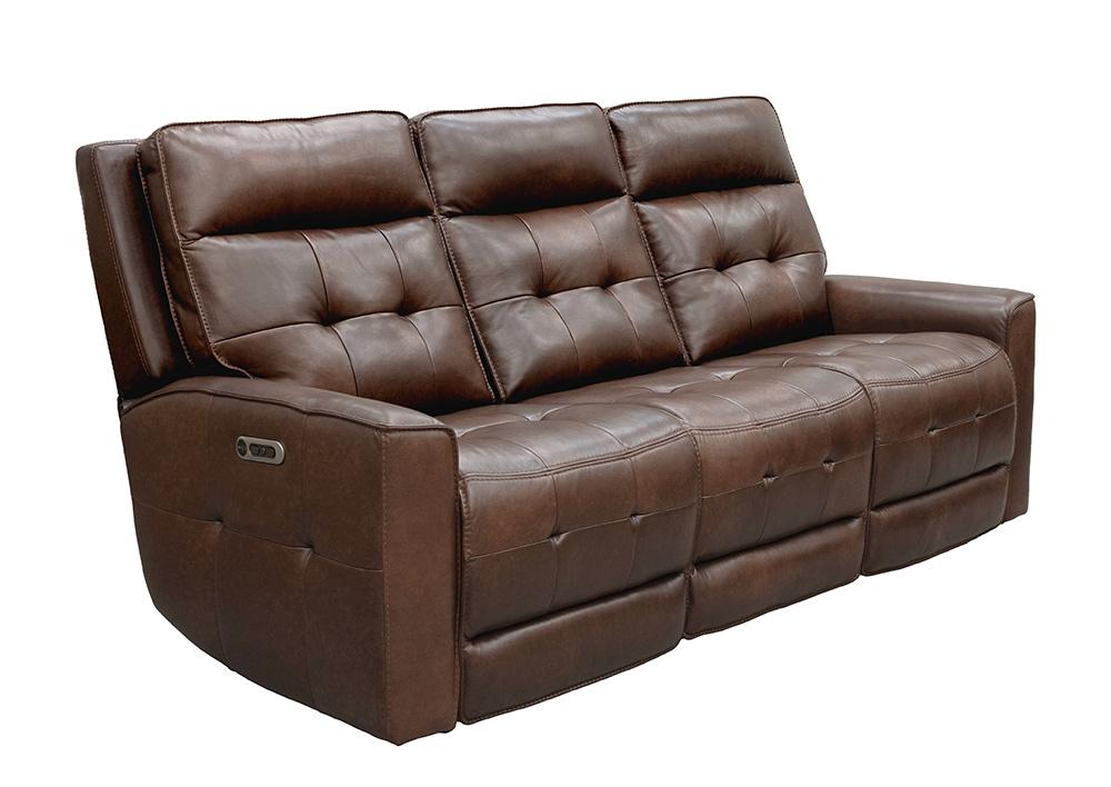 Parker House - Canterbury - Acorn Power Reclining Zero Gravity Sofa, Loveseat and Recliner - MCAN-321PHZ-ACO veiw 5