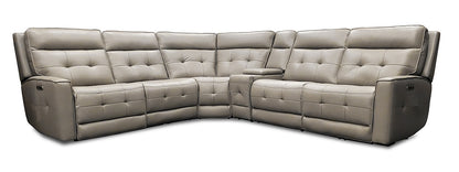 Parker House - Canterbury - Pewter 6 Piece Zero Gravity Modular Power Reclining Sectional - MCAN-PACKA(HZ)-PEW veiw 1