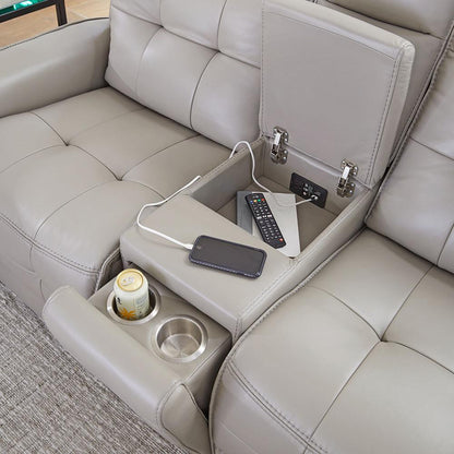 Parker House - Canterbury - Pewter 6 Piece Zero Gravity Modular Power Reclining Sectional - MCAN-PACKA(HZ)-PEW veiw 9