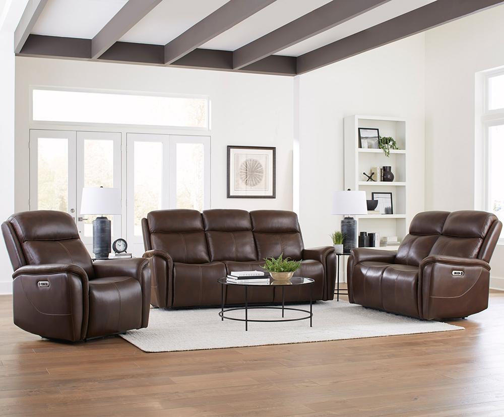 Parker House - Cascade - Auburn Power Reclining Loveseat - MCAS#822PH-AUBN veiw 2