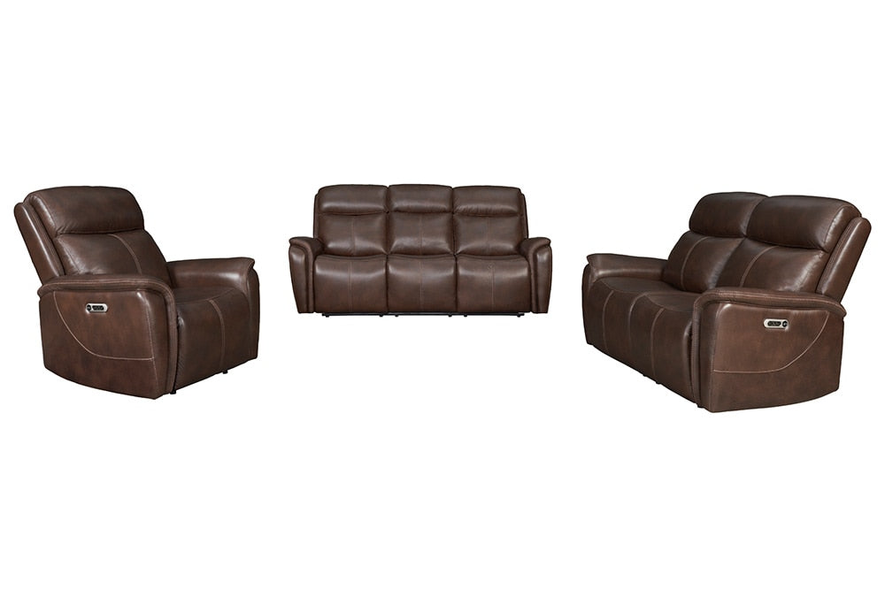 Parker House - Cascade - Auburn Power Reclining Sofa, Loveseat and Recliner - MCAS-321PH-AUBN veiw 1