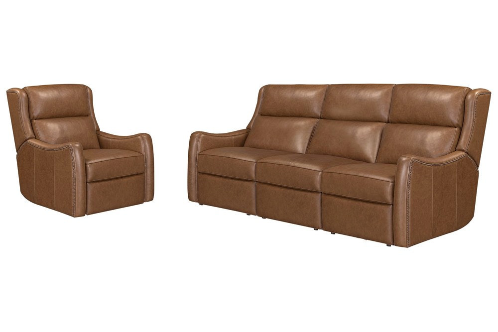 Parker Living - Channing - Renaissance Cinnamon Power Zero Gravity Sofa and Recliner - MCHN-KIT-31P3Z-RECI view 2