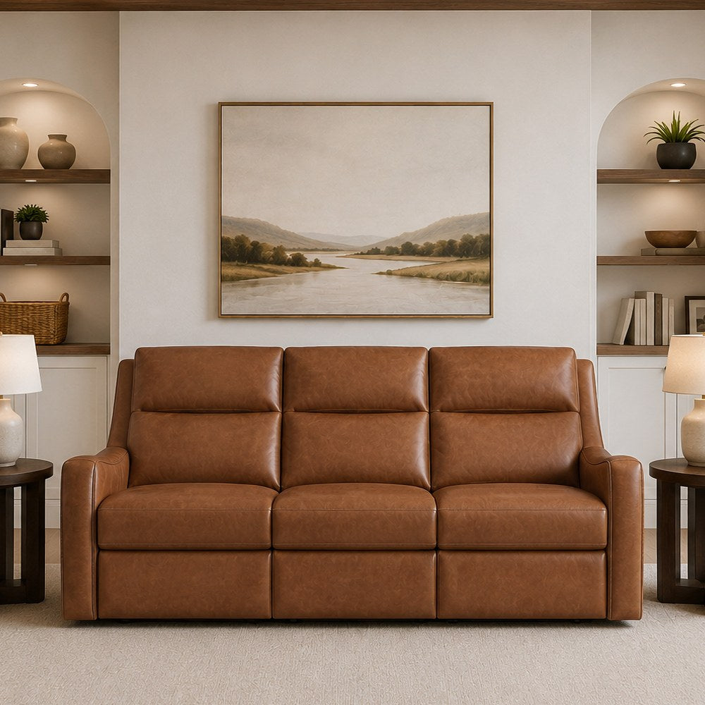 Parker Living - Channing - Renaissance Cinnamon Power Zero Gravity Sofa and Recliner - MCHN-KIT-31P3Z-RECI view 9