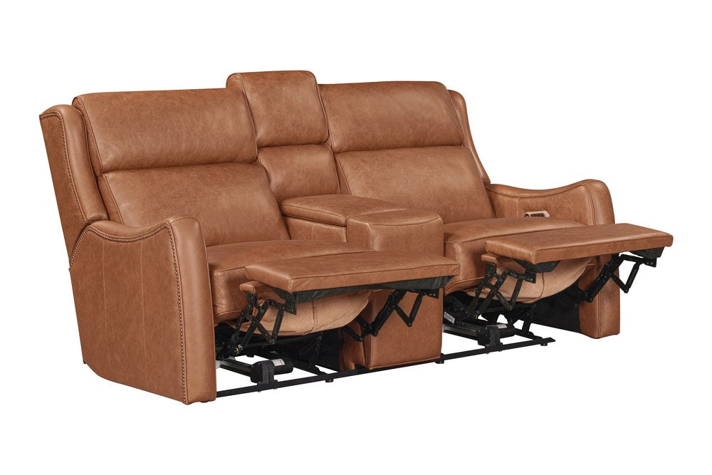 Parker Living - Channing - Renaissance Cinnamon Power Zero Gravity Sofa and Tilt Console Loveseat - MCHN-KIT-32CP3ZT-RECI view 6