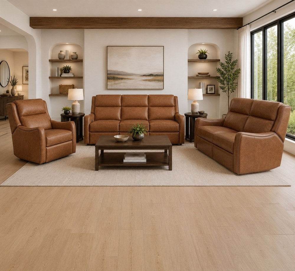 Parker Living - Channing - Renaissance Cinnamon Power Zero Gravity Sofa P3 - MCHN-832P3Z-RECI view 6
