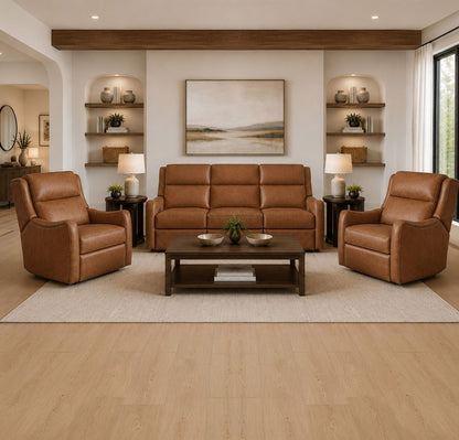Parker Living - Channing - Renaissance Cinnamon Power Zero Gravity Sofa P3 - MCHN-832P3Z-RECI view 7