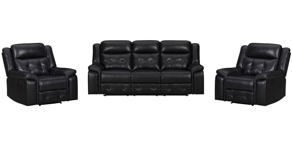 Parker Living - Clayton - Phantom Sofa and 2 Recliners - MCLA-311-PHNT veiw 1