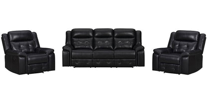 Parker Living - Clayton - Phantom Sofa and 2 Recliners - MCLA-311-PHNT veiw 1