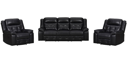 Parker Living - Clayton - Phantom Sofa and 2 Recliners - MCLA-311-PHNT veiw 1