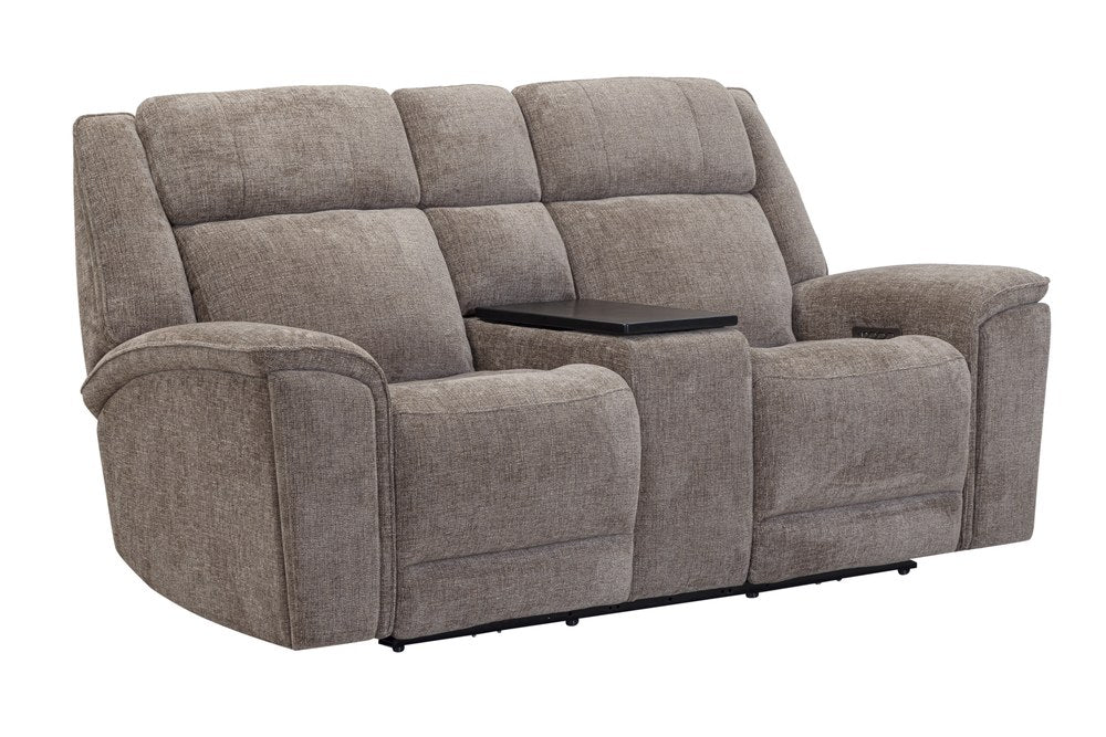 Parker Living - Colton - Branson Tweed Power Zero Gravity Console Loveseat with Immersive Audio P3 - MCLT-822CP3ZIA-BRTW view 1