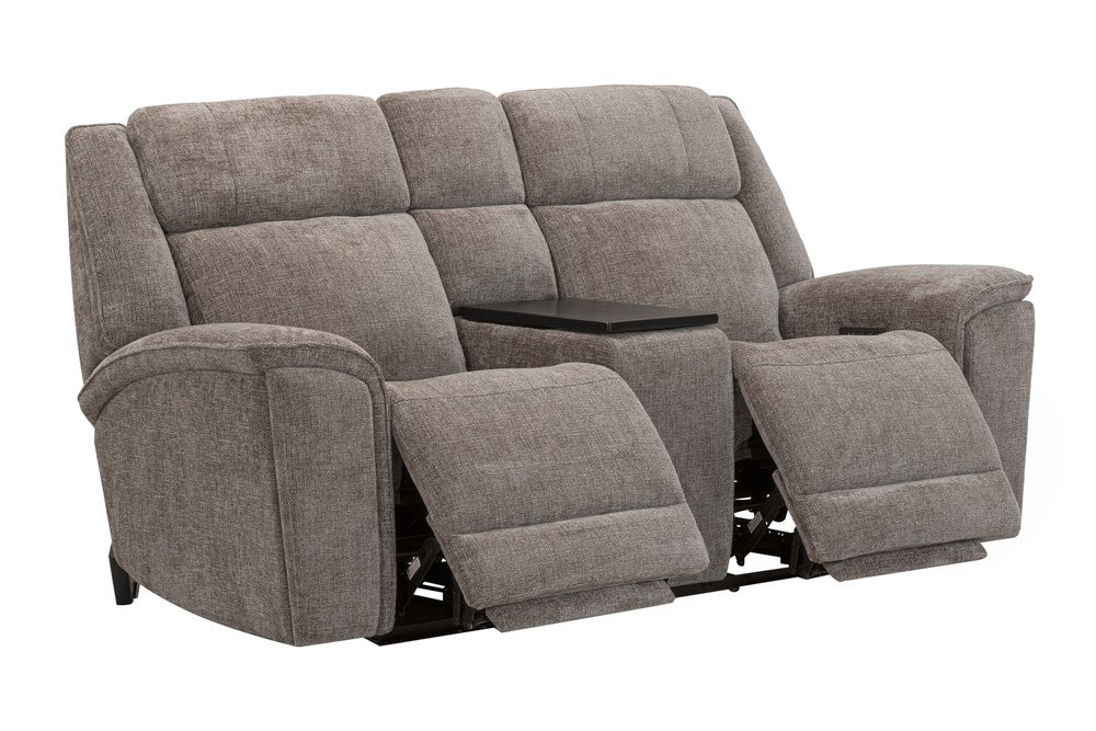 Parker Living - Colton - Branson Tweed Power Zero Gravity Console Loveseat with Immersive Audio P3 - MCLT-822CP3ZIA-BRTW view 2