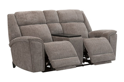 Parker Living - Colton - Branson Tweed Power Zero Gravity Console Loveseat with Immersive Audio P3 - MCLT-822CP3ZIA-BRTW view 2